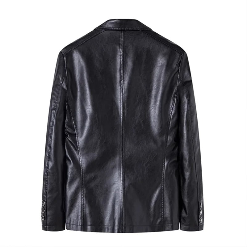 Chaqueta de cuero Business Casual