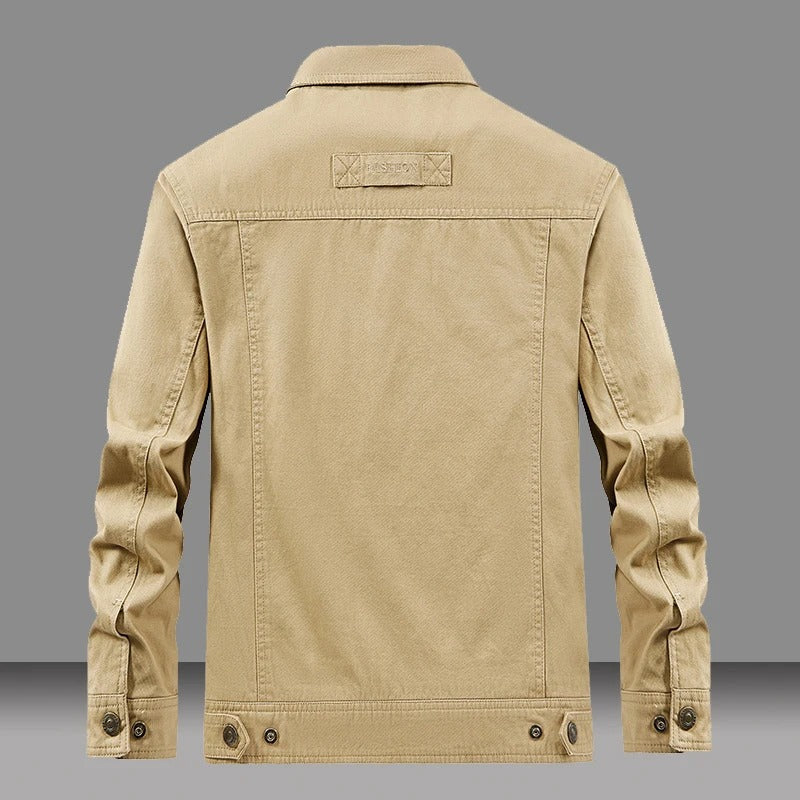 Chaqueta cortavientos de algodón