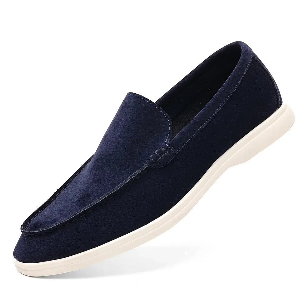 Mocasines clásicos de ante