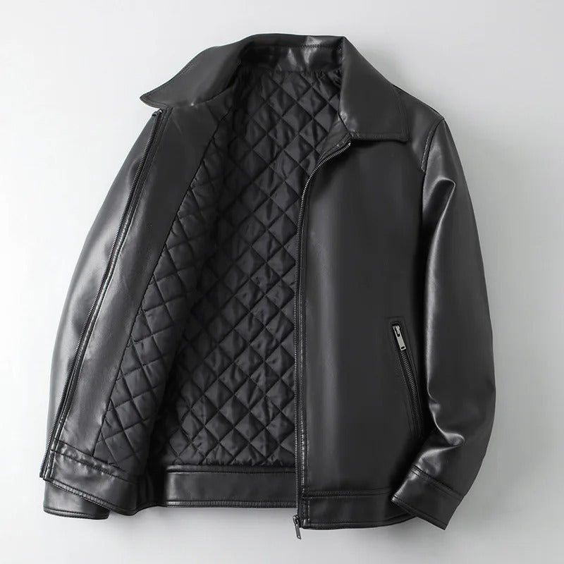 Casual Business Chaqueta de cuero