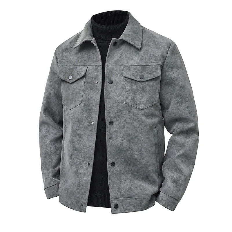 Chaqueta de ante premium