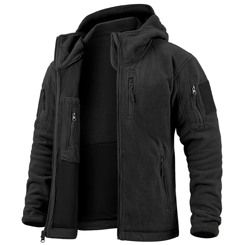 Elegante chaqueta polar de invierno