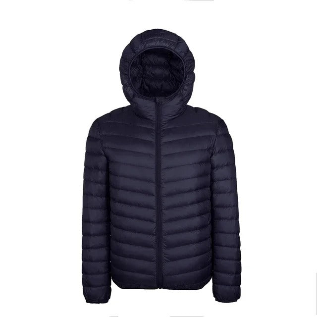 Chaqueta ligera de plumón de pato