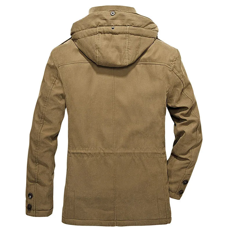 Elegante chaqueta de invierno