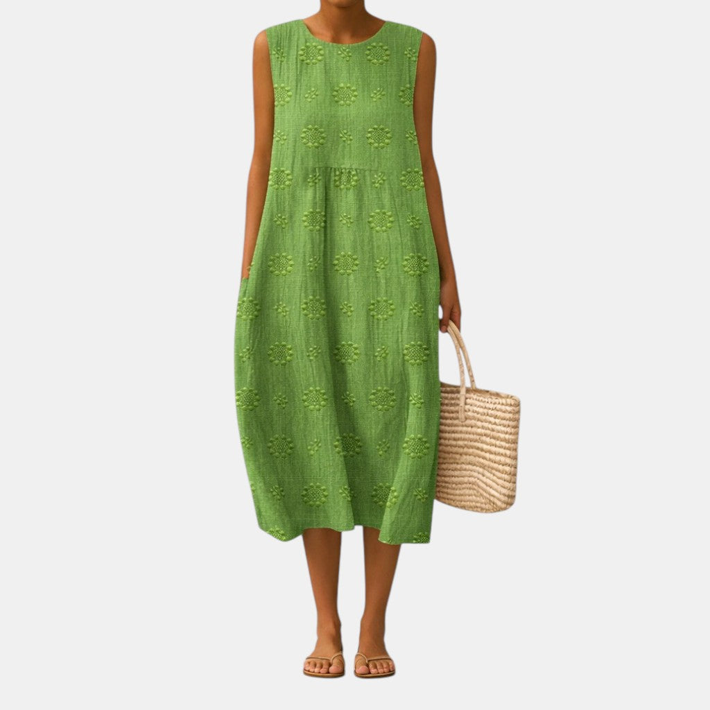 Vestido Midi Fresco del Día a Día