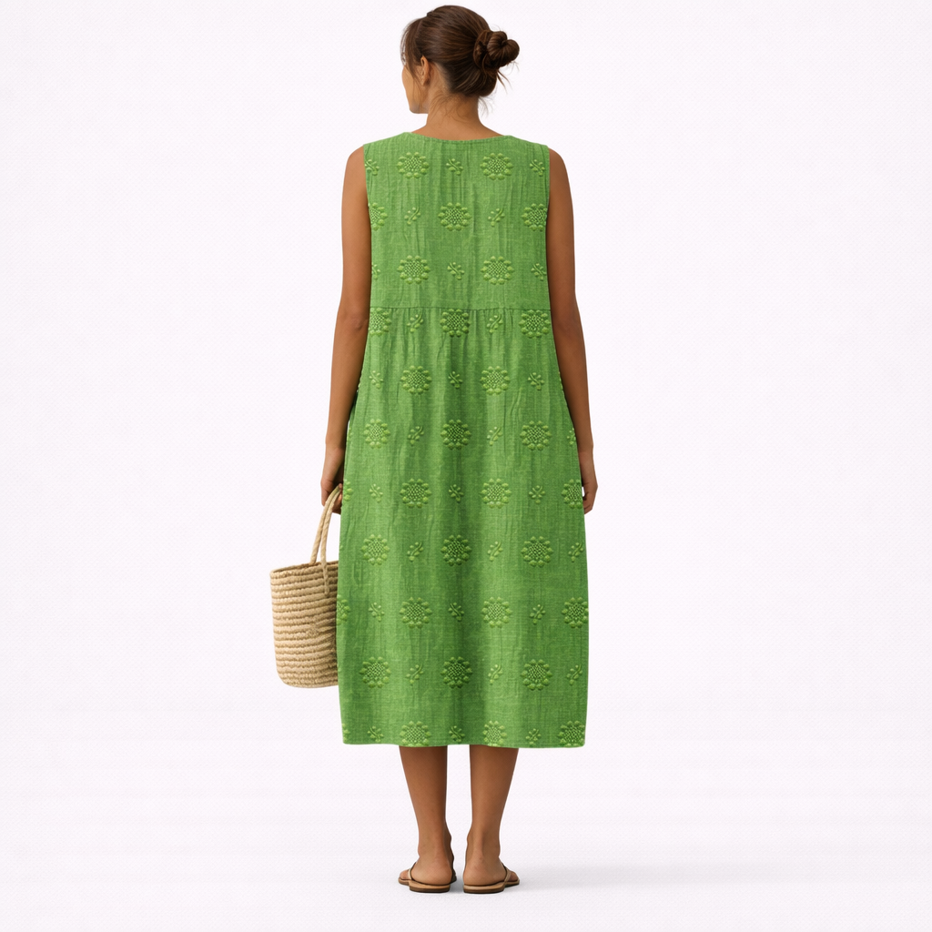 Vestido Midi Fresco del Día a Día