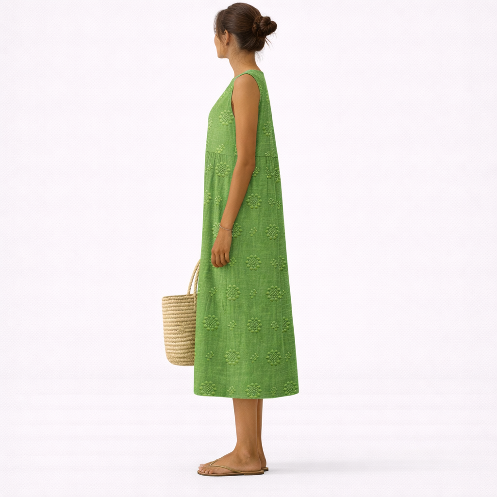 Vestido Midi Fresco del Día a Día