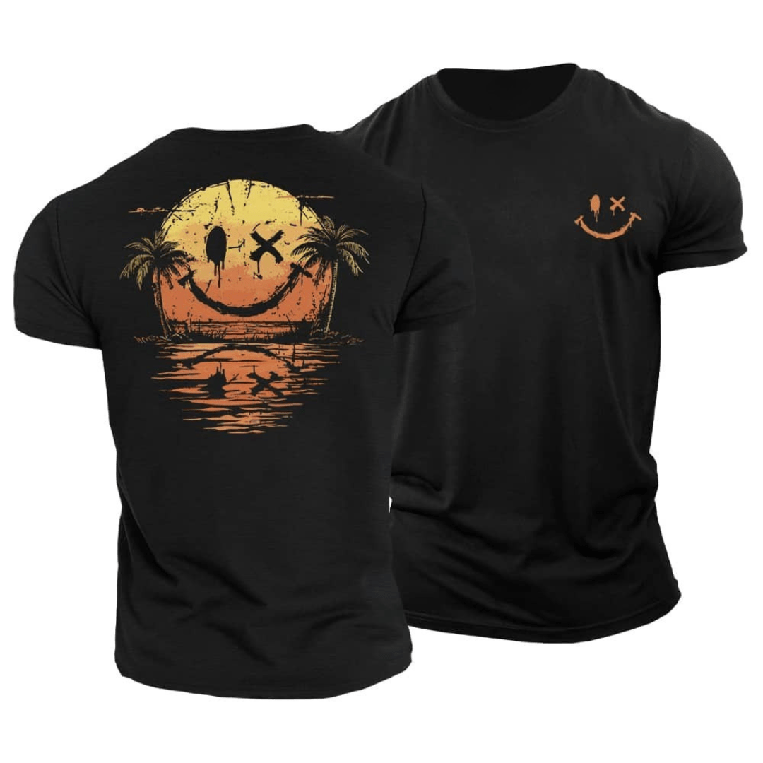 Camisa de verano Smiley