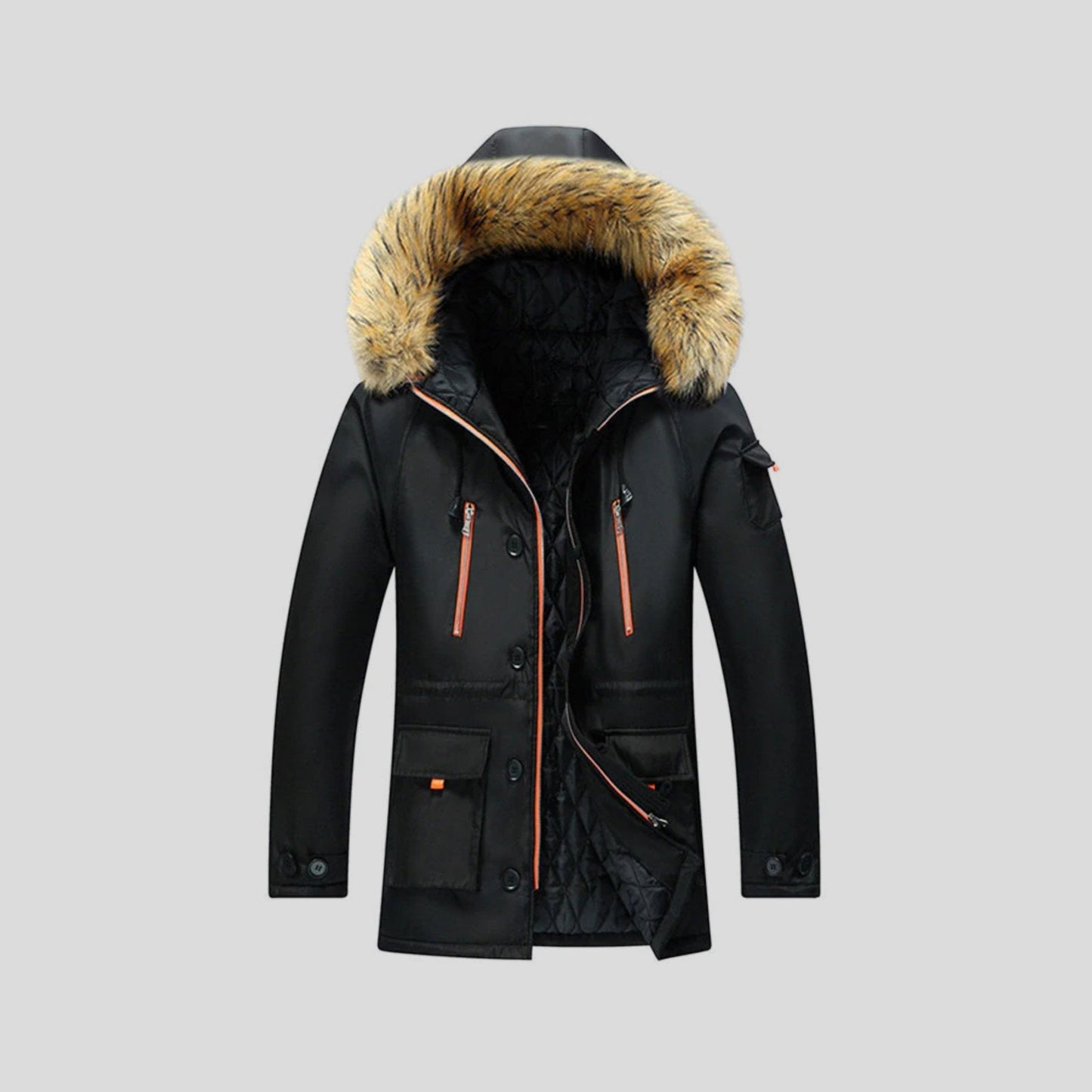 Elegante chaqueta parka
