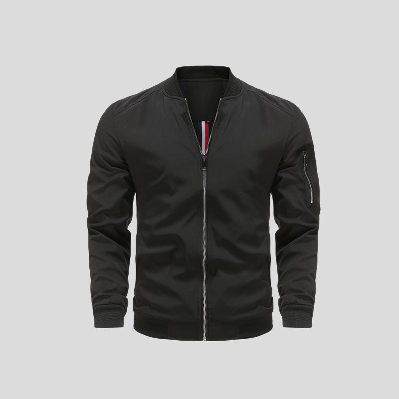 Elegante cazadora bomber