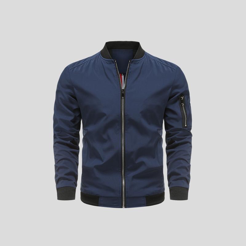 Elegante cazadora bomber