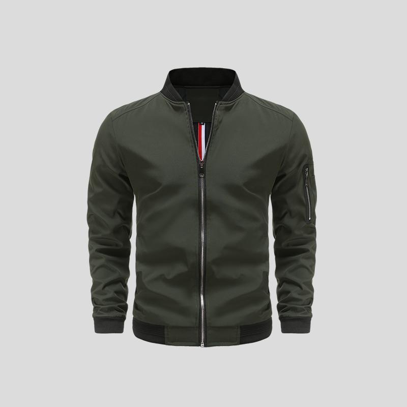 Elegante cazadora bomber