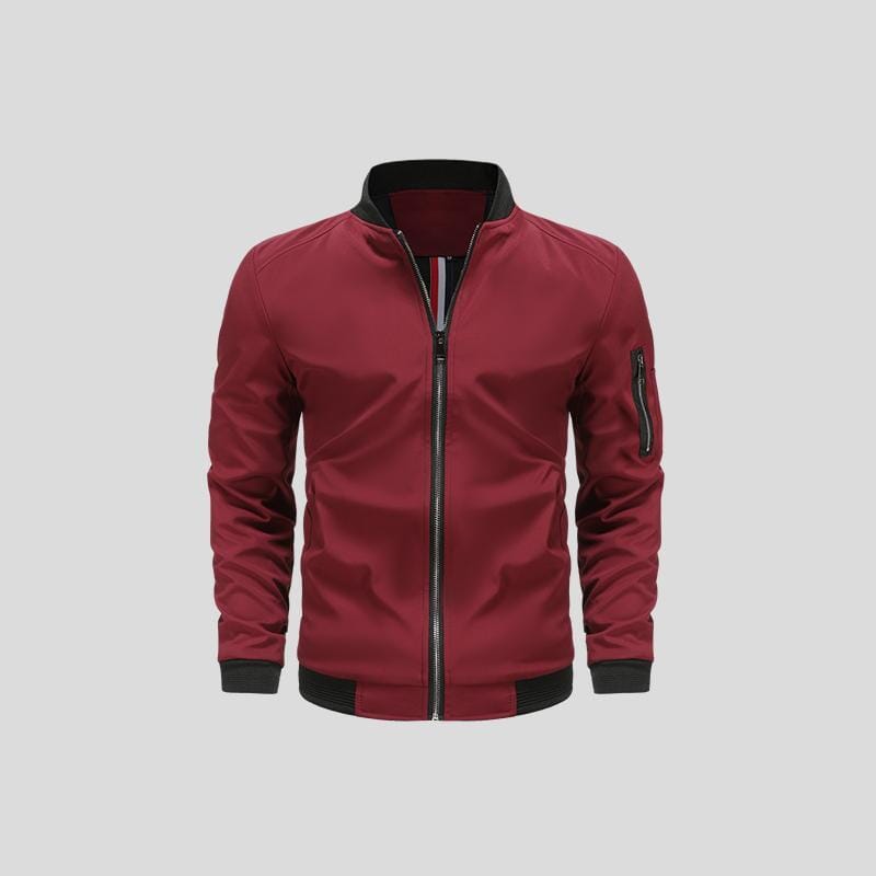 Elegante cazadora bomber