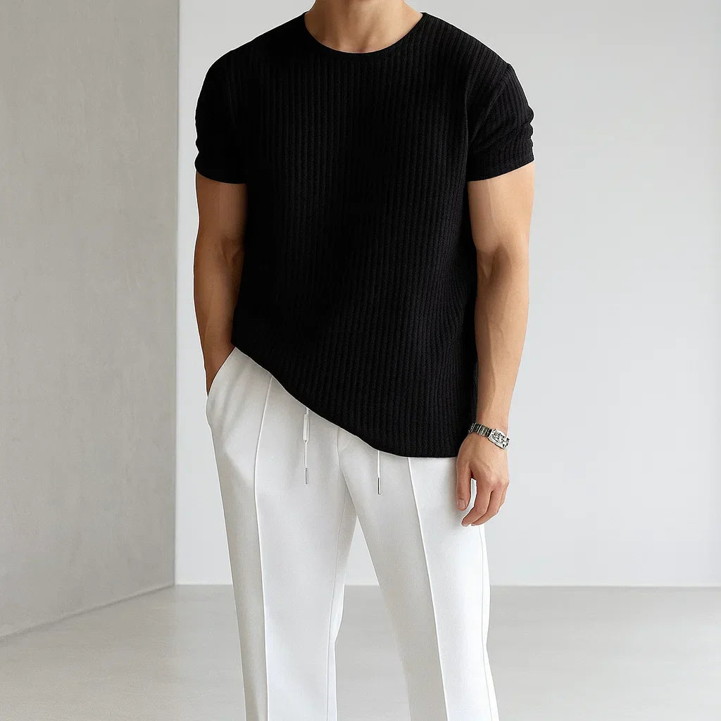 Camiseta elegante de punto
