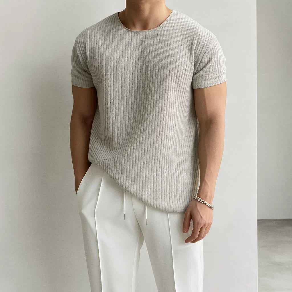 Camiseta elegante de punto