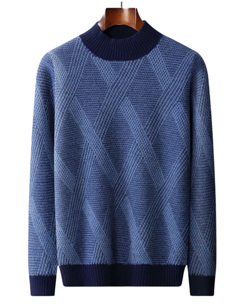 Jersey de cachemira con cuello alto Cuzco