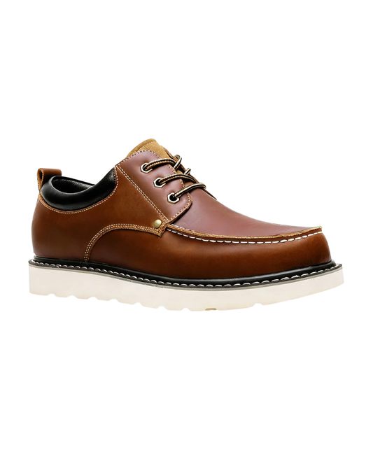 Zapatos retro casuales de cuero