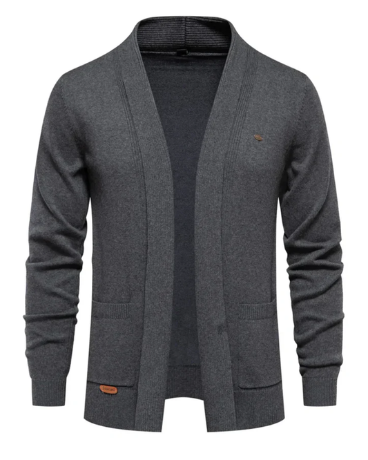 Elegante cárdigan para hombre