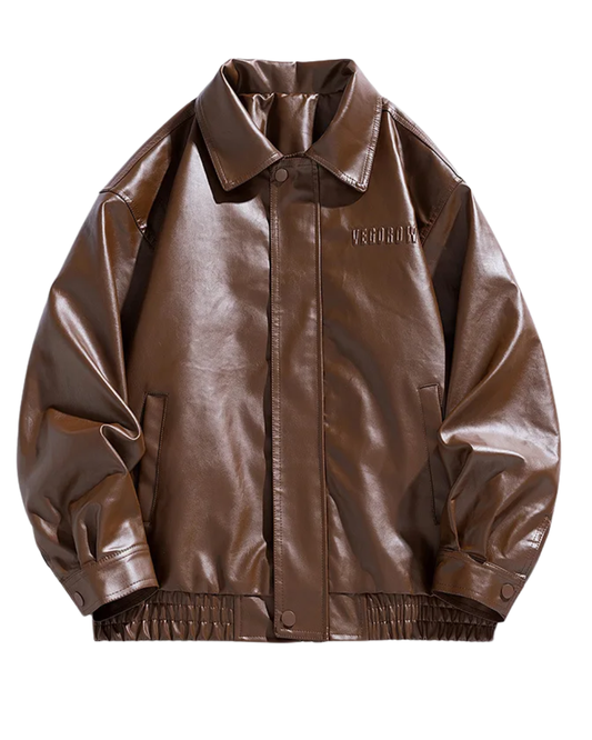 Chaqueta de cuero para moto
