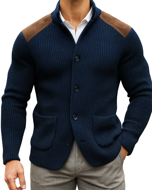Elegante blazer de punto