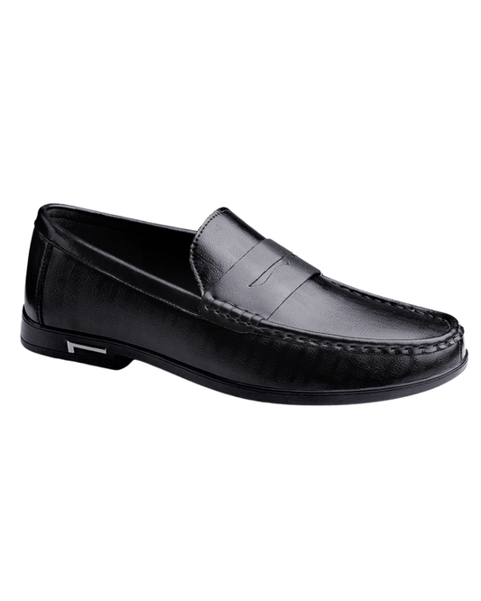 Elegantes mocasines de piel de primera calidad