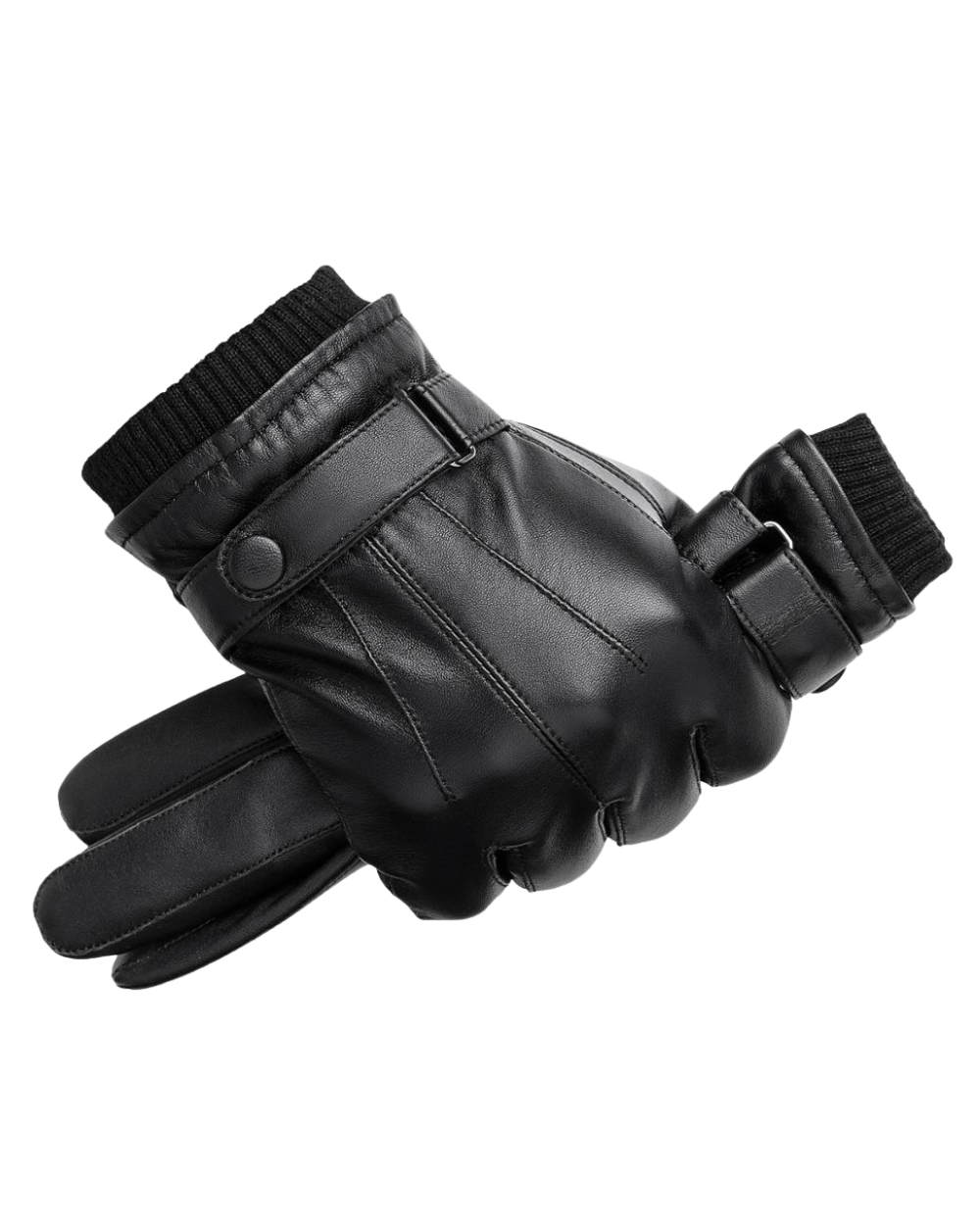 Elegantes guantes de cuero