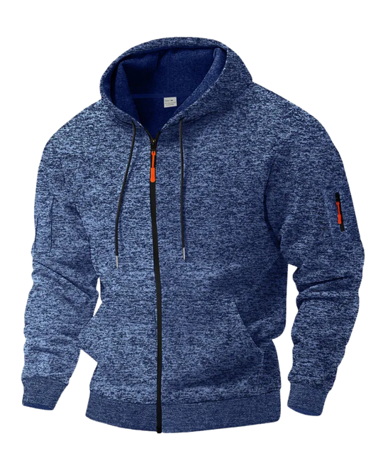 Elegante chaqueta polar