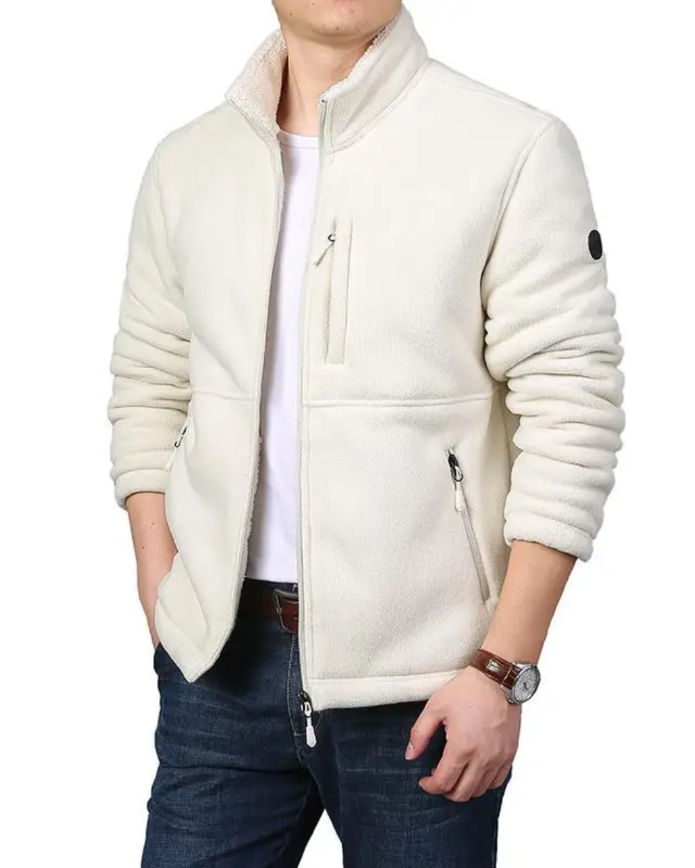 Chaqueta polar cálida