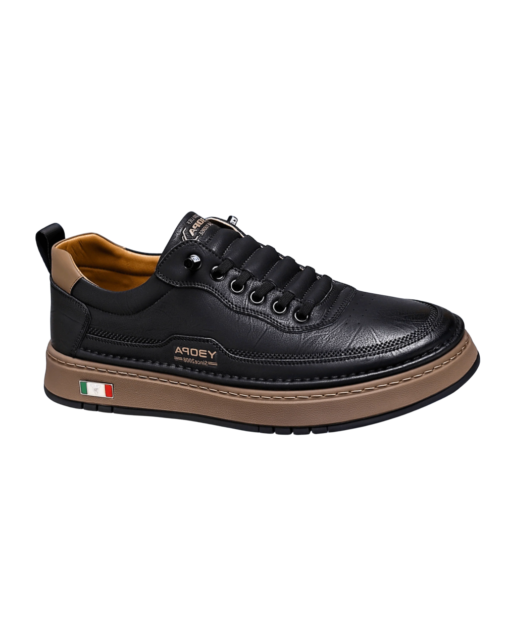 Zapatillas de piel italiana