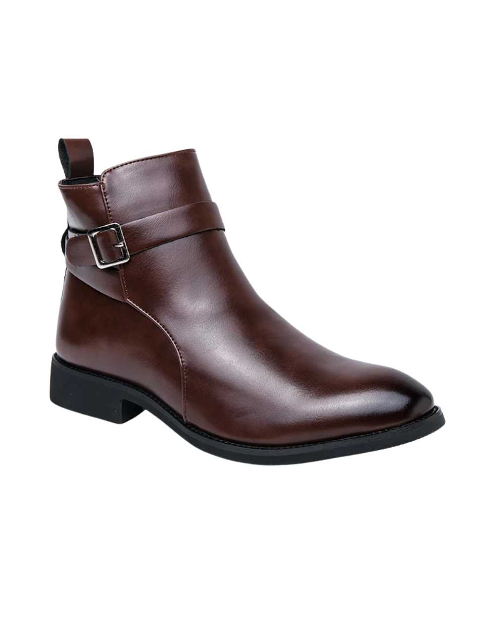 Elegantes botines de cuero