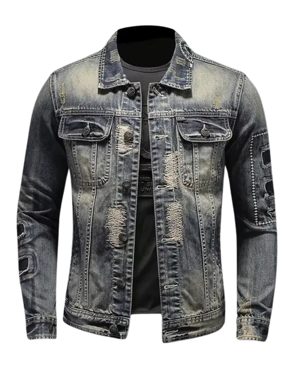 Elegante chaqueta vaquera