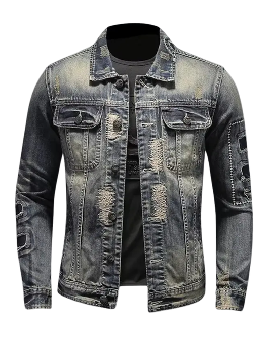 Elegante chaqueta vaquera