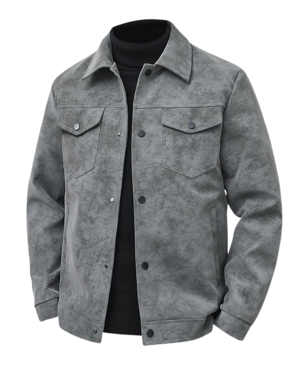 Chaqueta de ante premium