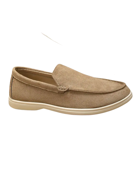 Elegantes mocasines de piel