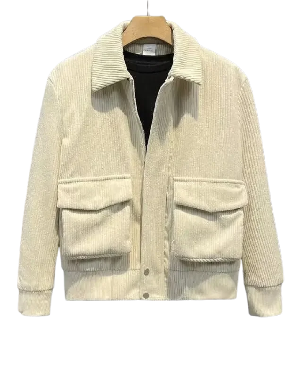 Elegante chaqueta de pana