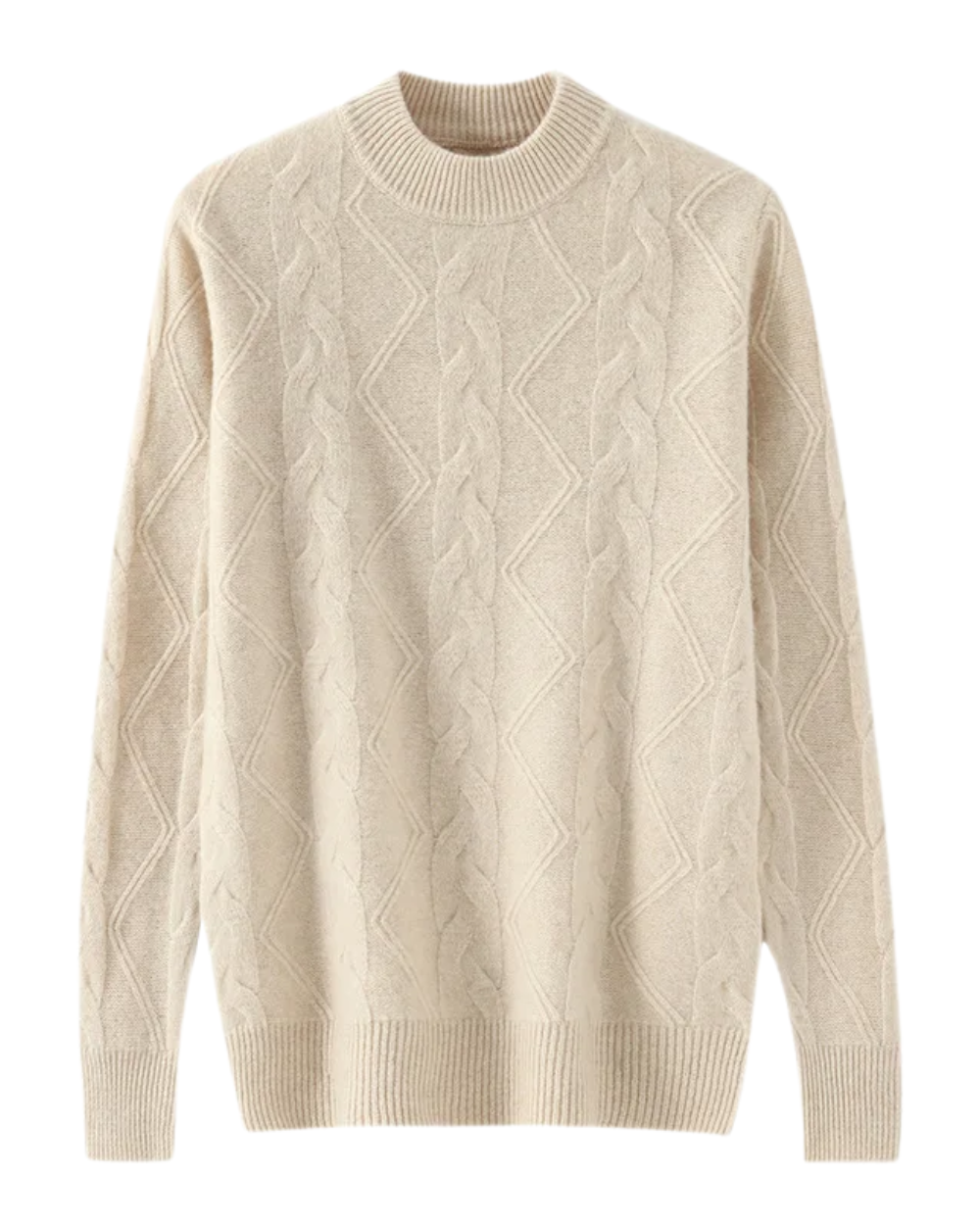 Jersey chic de cachemira