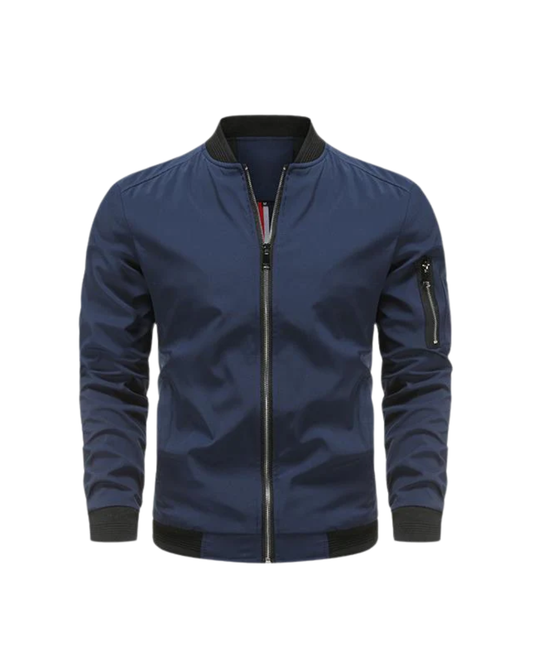 Elegante cazadora bomber