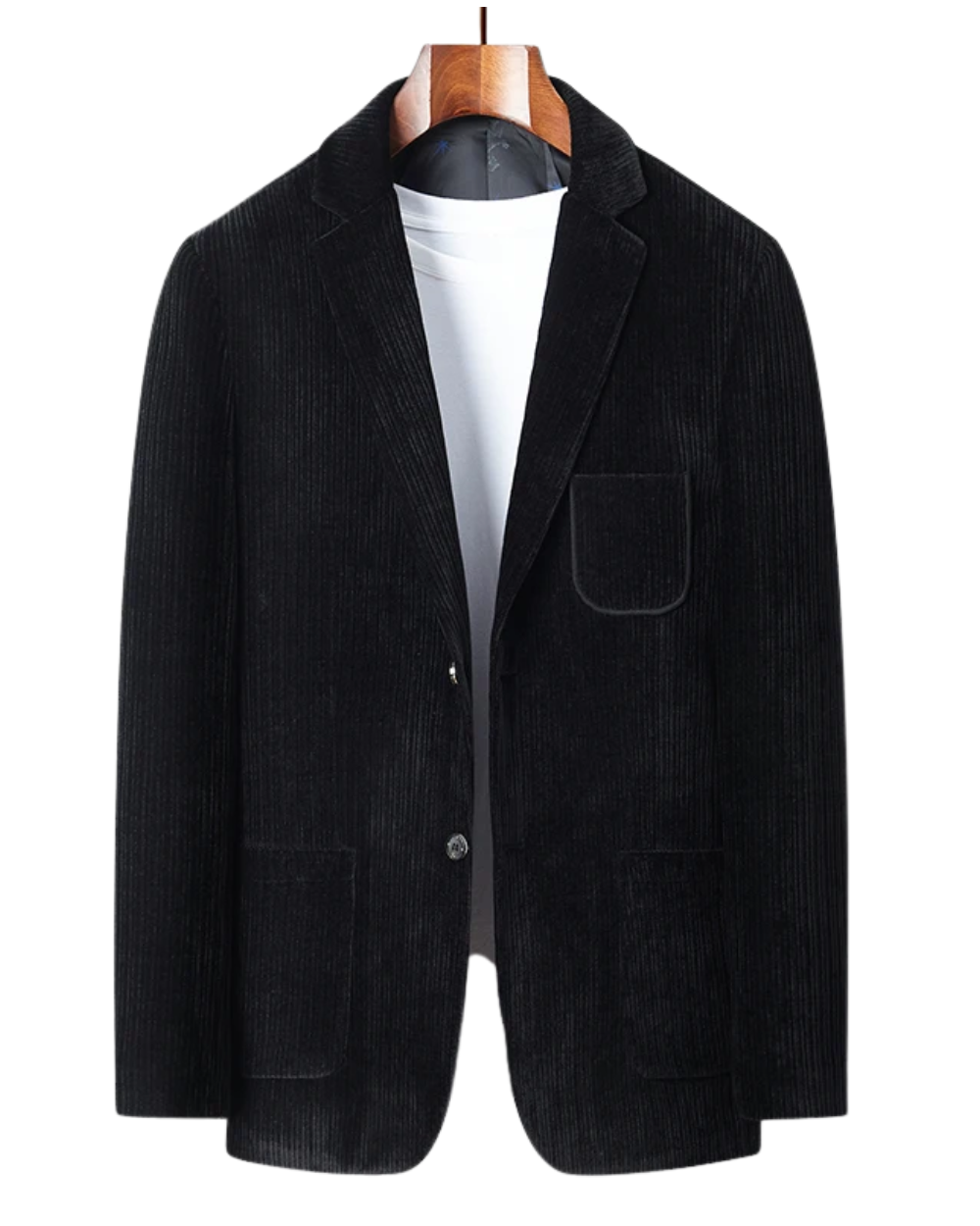 Elegante traje de pana Blazer