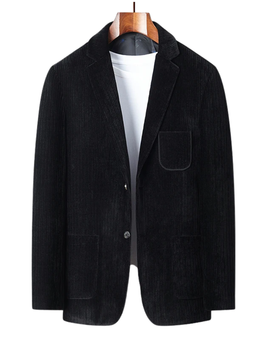 Elegante traje de pana Blazer
