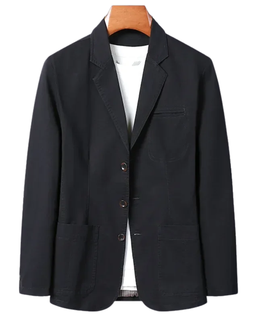 Elegante Blazer de algodón