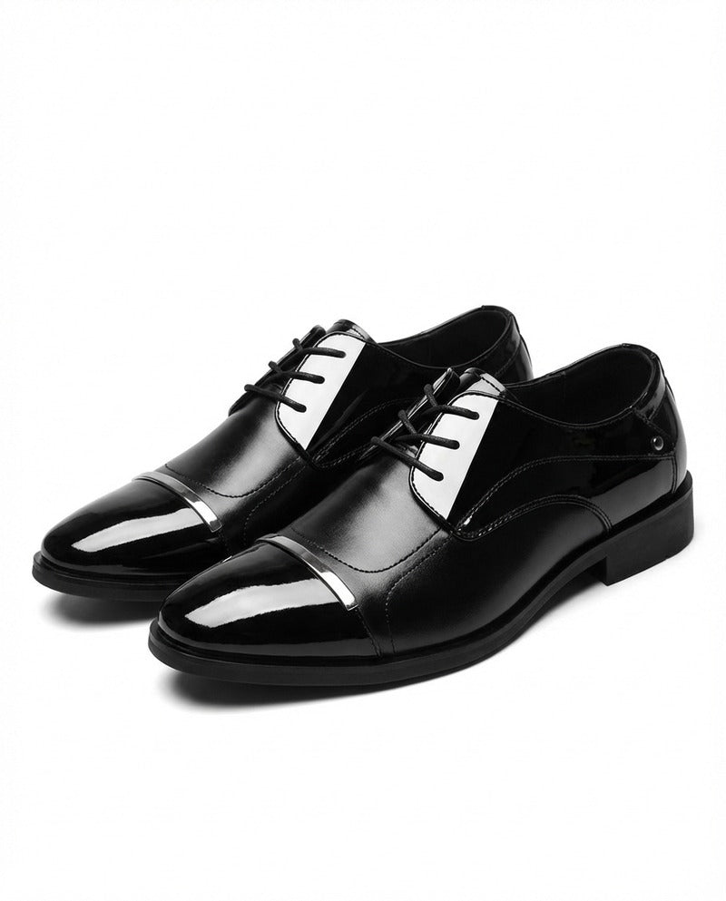 Zapatos Oxford de cuero elegantes