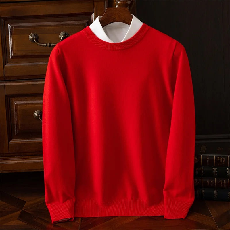 Elegante jersey de lana