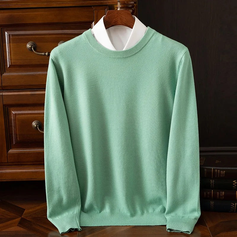 Elegante jersey de lana