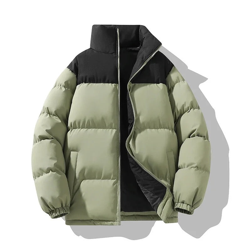 Elegante y cálida chaqueta