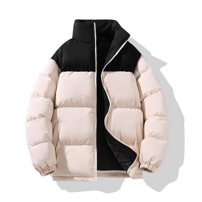 Elegante y cálida chaqueta