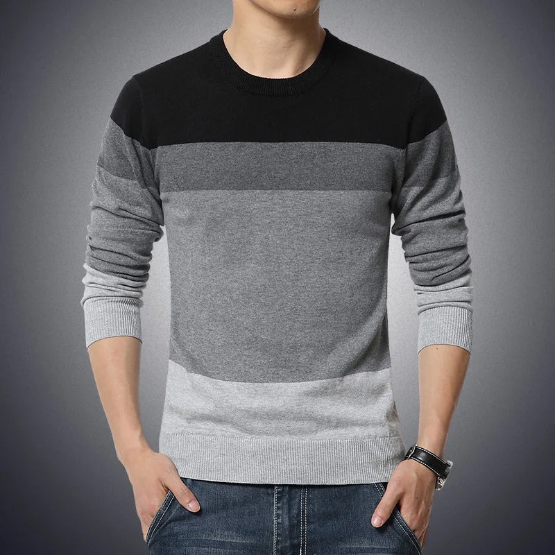 Jersey casual de algodón para hombre