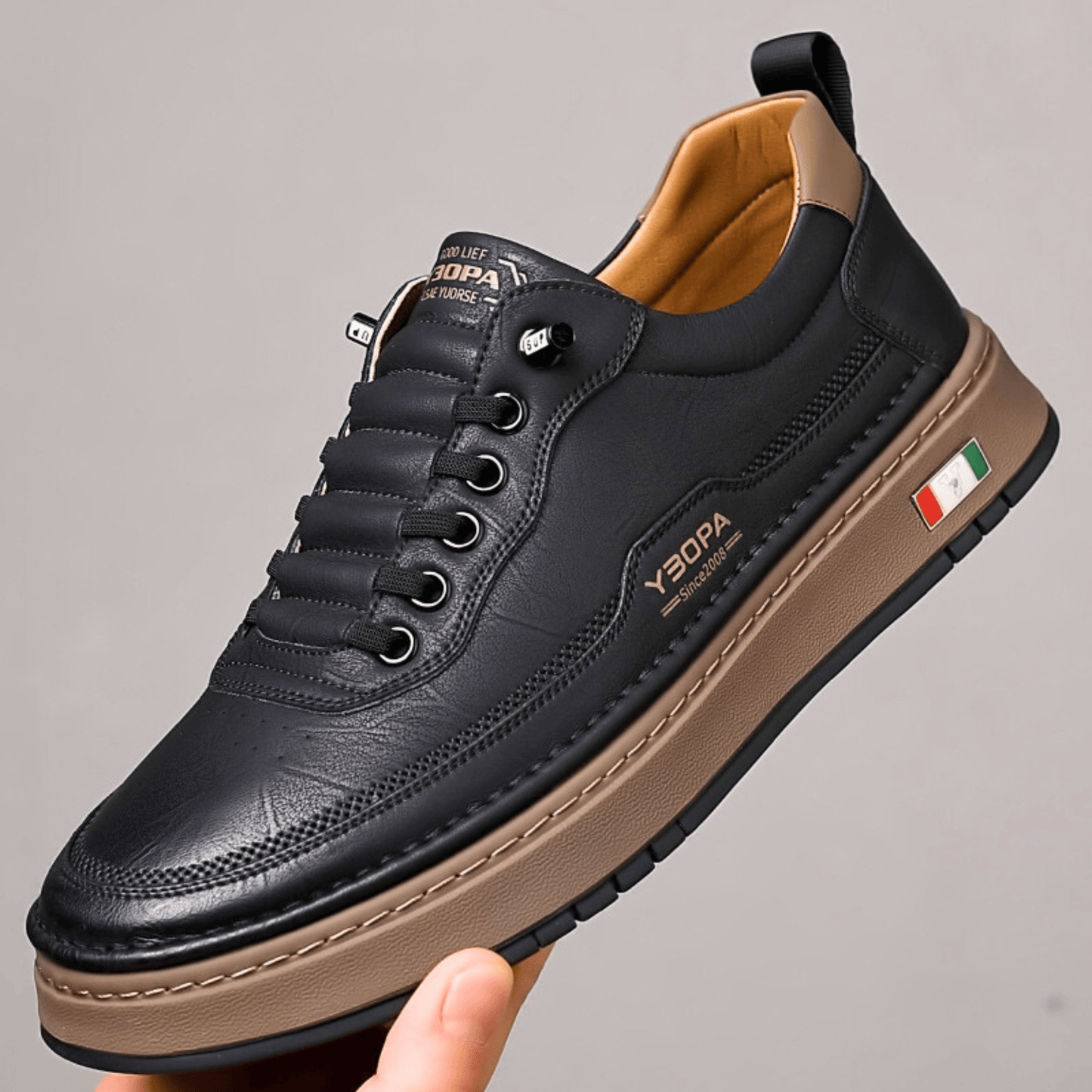 Zapatos de piel italiana