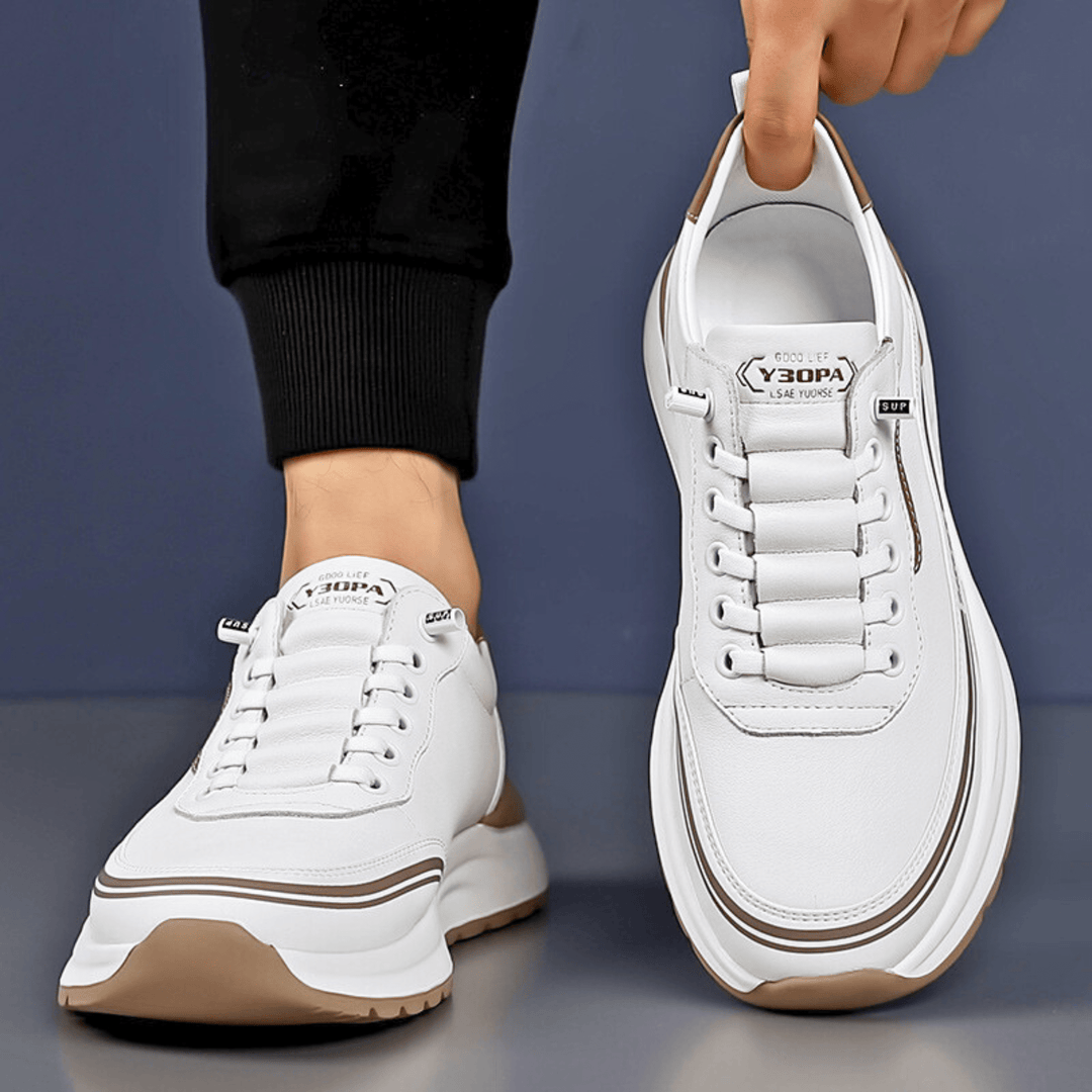 Zapatos casuales de cuero