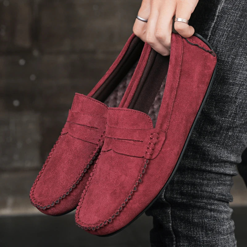 Mocasines de ante elegantes