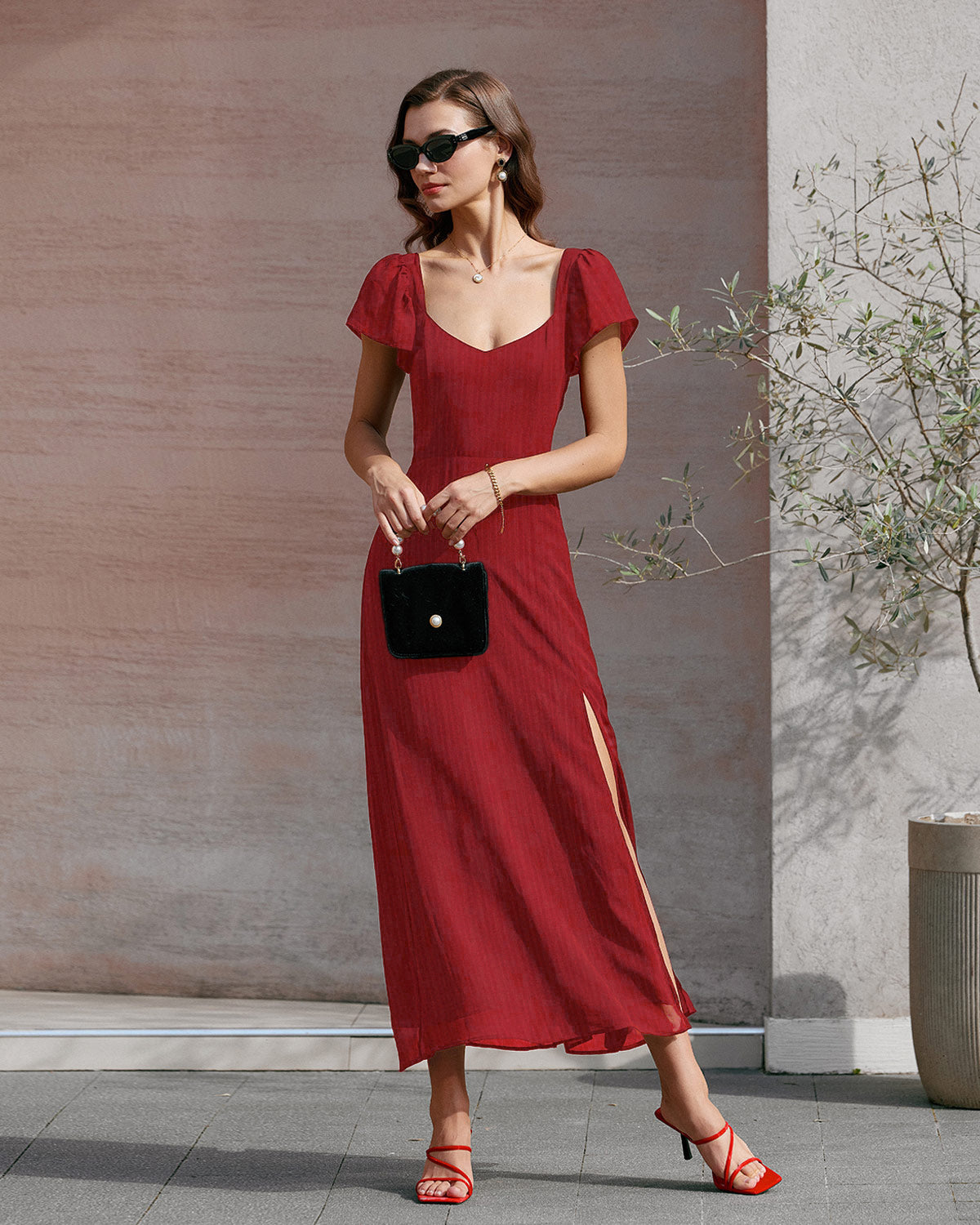 Vestido Maxi estampado
